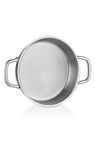 FALEZ Vento 28 Cm Kısa Çelik Tencere VNT1029