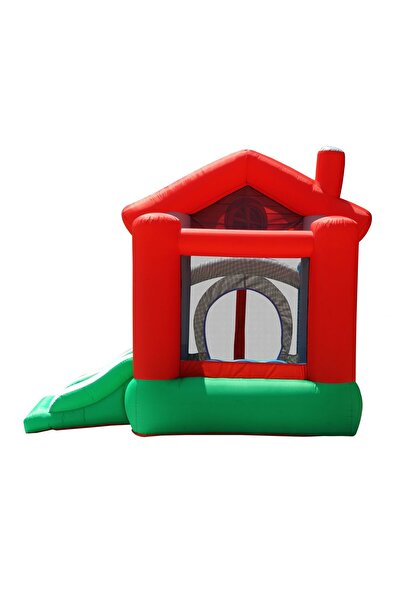 Happy Hop Happy House inflatable mattress with ball playground, slide and jumping area