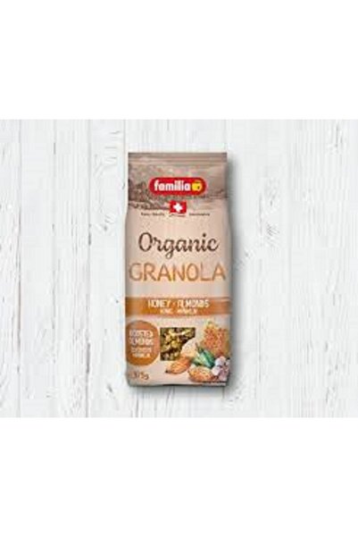 Familia Organic Granola Cereal Honey-Almond 375g x 4 Pcs