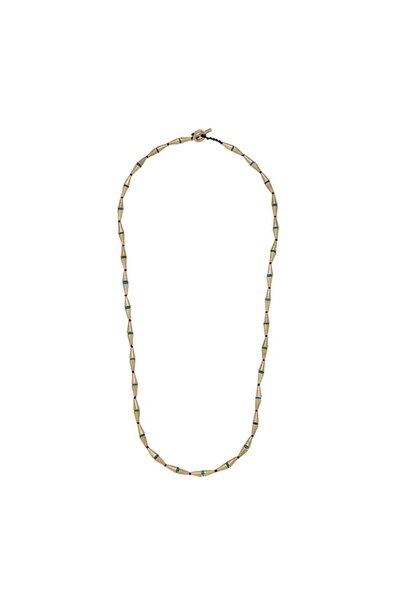 Juju Bronz Turquoise Point Kolye