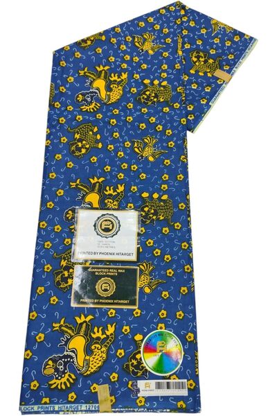 Generic African Fabric 100% Cotton Hitarget Wax 6 Yards