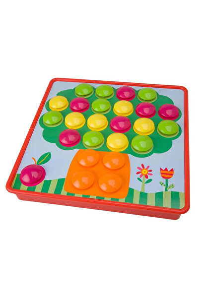 Toyska Joc creativ mozaic Button idea, 12 cartonase, 46 de butoni