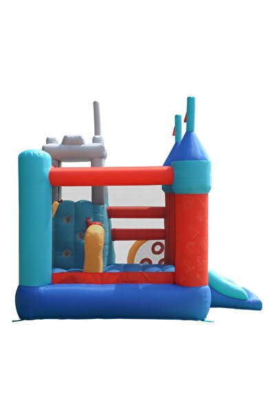 Happy Hop Playcenter 13in1 inflatable mattress, 2 slides, climbing area, jumping area, playground, basketball hoop