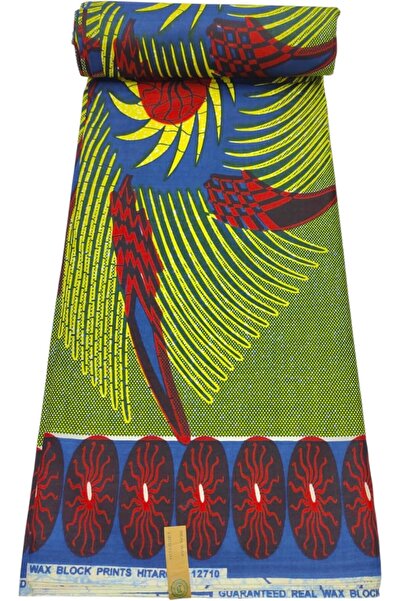 Generic African Fabric 100% Cotton Hitarget Wax 6 Yards (12710)