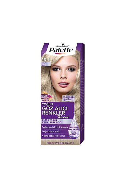Palette Saç Boyası Natural Göz Alıcı Renk 10-1 Küllü Açık Sarı