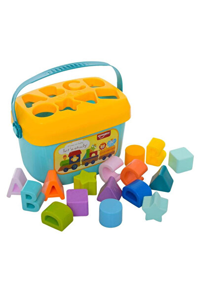 huanger Cutie sortator forme geometrice si litere Baby First Blocks, 16 piese...