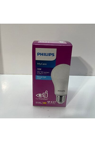 Philips Mycare 13 W 6500K Beyaz Işık E27 LED Ampul