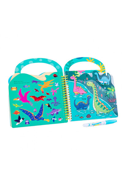 Toyska Carte de colorat cu apa Reutilizabila Magic Water Painting Dinosaurs, ...