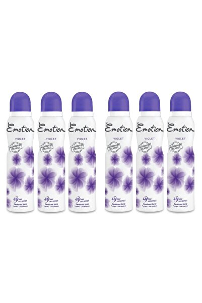 Emotion Deodorant 150 Ml Violet x6 Adet