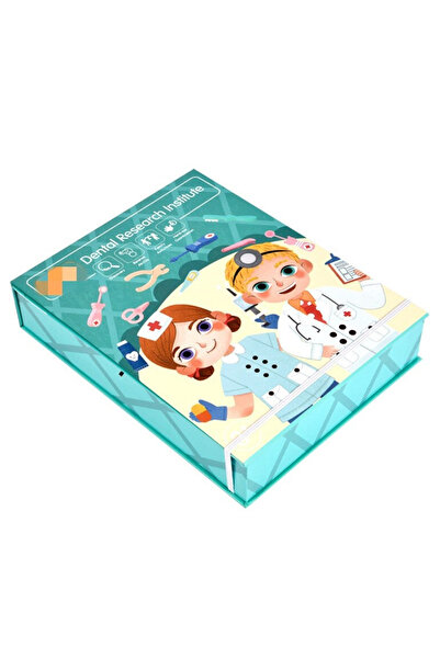 Toyska Joc de rol din lemn Doctor Stomatolog, 30 piese, multicolor