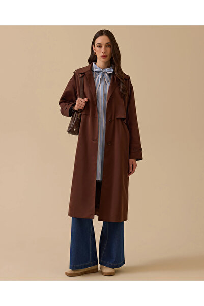 SCL Su İtici Uzun Trençkot