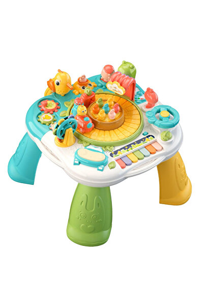 Sobebear Masuta interactiva de activitati pentru copii cu lumini si melodii, ...