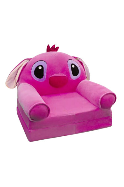 Toyska Fotoliu din plus extensibil Angel, Personaj din Lilo & Stitch, roz