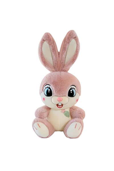 Toyska Jucarie de plus Iepurasul Vesel, 50 cm, roz