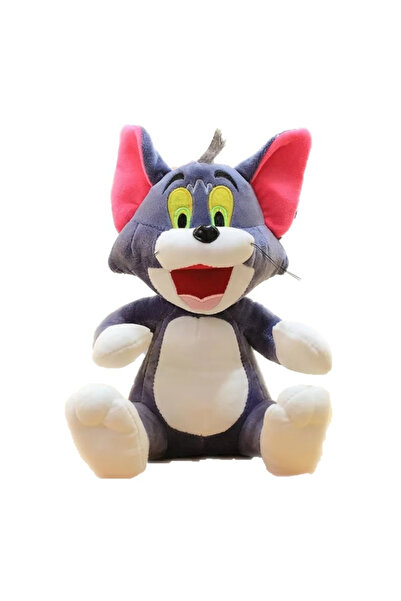 Toyska Plush Mascot Tom, 40 cm, Gray
