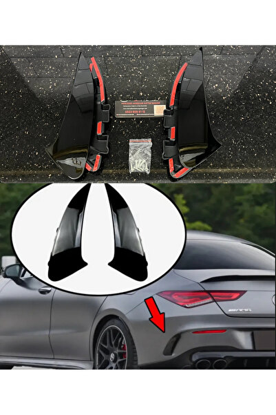 kaytaz MERCEDES CLA W118 ARKA VENT PARLAK SİYAH 2019-2025