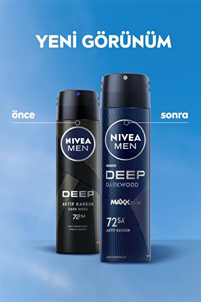 NIVEA Deodorant Erkek 150ml Deep