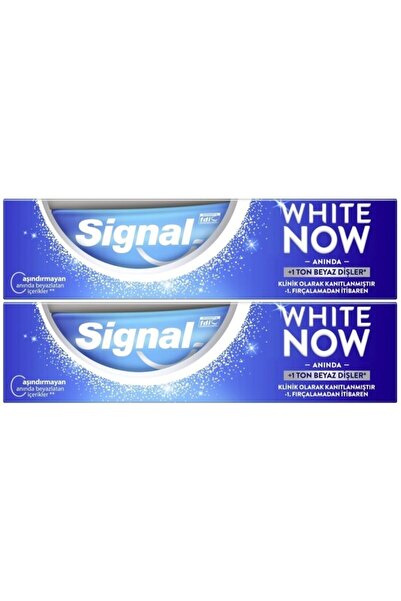Signal 75 Ml Diş Macunu White Now x2 Adet