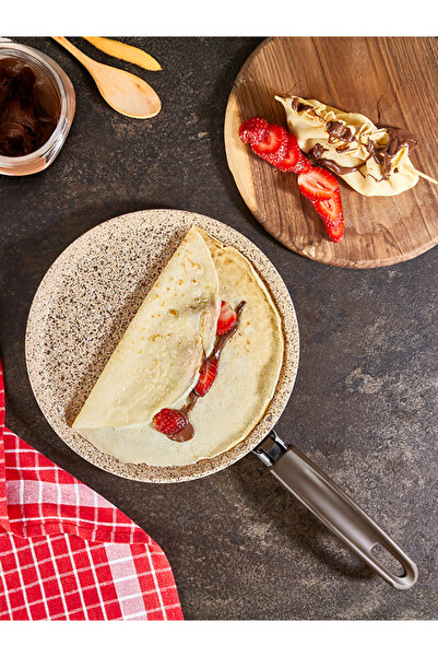 FALEZ Creamy Granite 24 Cm Crepe Pan