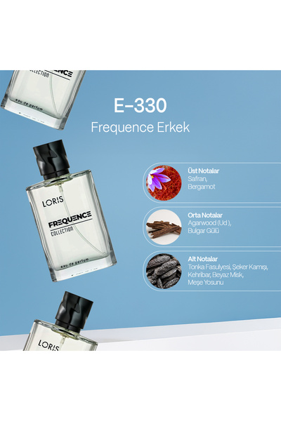 Loris E-330 Frequence Parfume Edp 50ml Erkek Parfüm  8681933117816