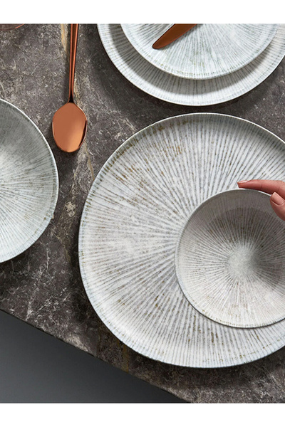 Güral Porselen Roden 24 Parça 6 Kişilik Yemek Takımı 1401