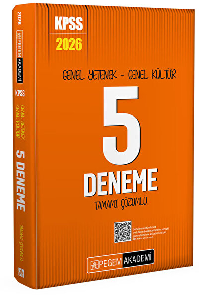 Pegem Akademi Yayıncılık 2026 KPSS Genel Yetenek Genel Kültür Tamamı Çözümlü ...