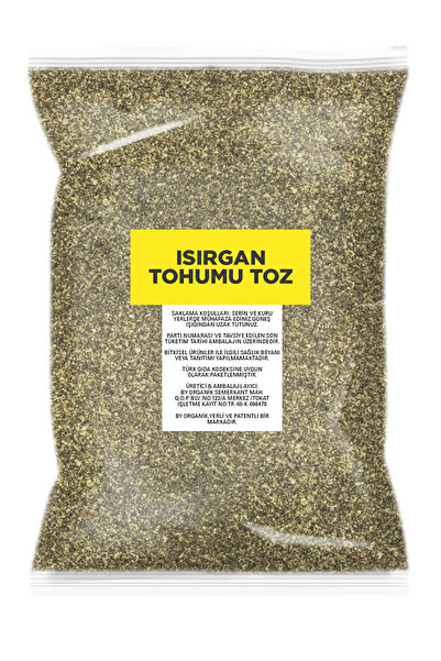 BY ORGANİK Isırgan Otu Tohumu Toz 250 gr ( Öğütülmüş )