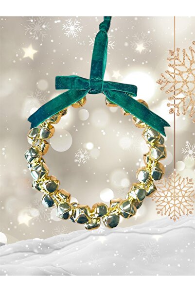 ZAP AKSESUAR Çan Kapı Süsü, Gold Kapı Süsü, Yılbaşı Kapı Süsü, Yılbaşı Süsü, Yılbaşı Çanı,