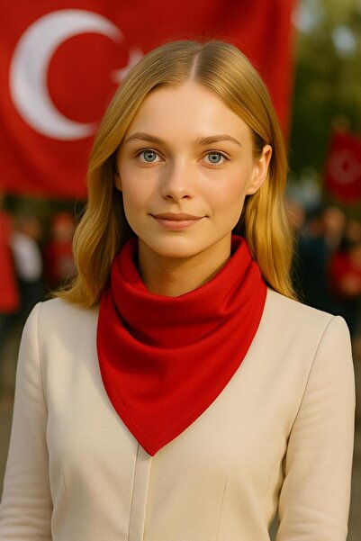 sema aksesuar 19 May Chiffon Scarf - Bandana - 23 April, 29 October, 30 August - Ceremony Event Feast