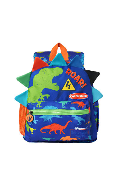 Bamboo Bark حقيبة ظهر للأطفال بتصميم ديناصور مع أحزمة قابلة للتعديل - حقيبة م...