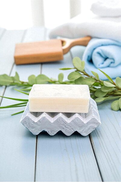 betonmall طبق صابون صلب خرساني للحمام والمطبخ والمرحاض منقوش بالرخام مع نموذج...