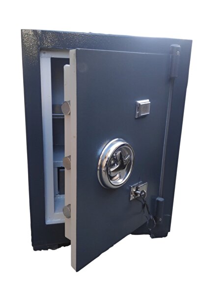 SUR ÇELİK PARA KASALARI Yangına Dayanıklı 65 Cm 110 Kg Sur Çelik Para Kasası (ANTRASİT)