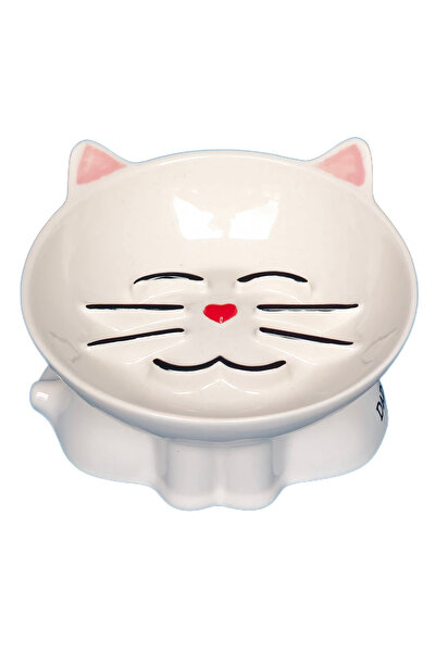 Genel Markalar MeLove Porselen Yavaş Yeme Mama Kabı (Bloom)