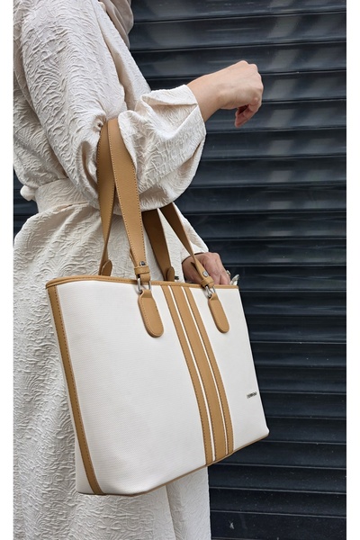 Just Polo JP حقيبة كتف نسائية كبيرة الحجم مكونة من 3 أقسام من جوستبولو