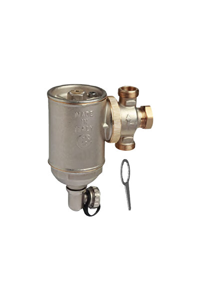 GIACOMINI R146CKX115 magnetic dirt separator, adjustable, 3/4", for heating and cooling