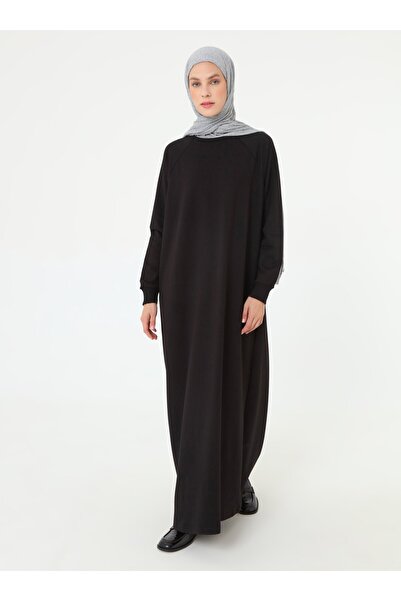 Refka Μαύρο Basic Sports Hijab Φόρεμα - Μπενίν