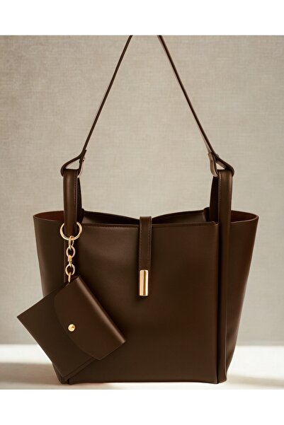 ROYAL LADYS Geantă de mână pentru femei cu fermoar de dimensiuni mari – Versi...