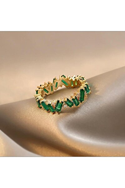 DESİGNEDBYD Luxury Cubic Zirconia Marquise Crystal Wedding Ring Ring