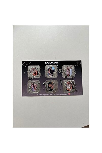 Tasarım Kişiye özel kazı Kazan resimli sevgiliye hediye