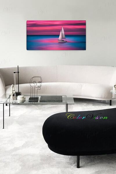 ColorVision Sakin Deniz Kanvas Tablo