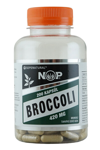 Sepe Natural NOP Brokoli Full Potency 200 Kapsül X 420 mg