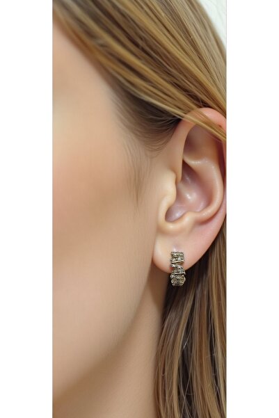 JUVENICAN Xuping Zikzak Halka Küpe