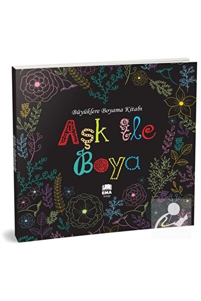 Nesil Yayınları Aşk ile Boya - Büyüklere Boyama Kitabı