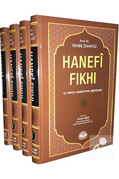 Sağlam Yayınevi Hanefi Fıkhı (4 CİLT TAKIM)