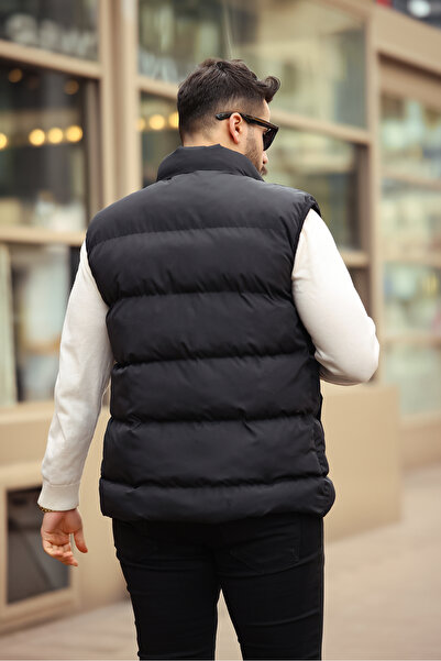 Last fashion Black Men's Puffer Vest