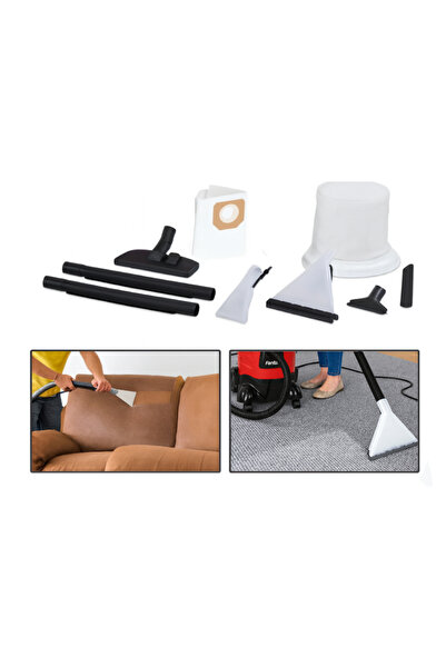 Fantom Jumbo Cc 9000 Koltuk Halı Yıkama Robotu Ve Leke Çıkartma Makinesi Kırmızı Siyah 2400 W