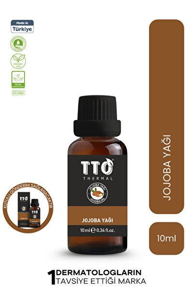 TTO Thermal Jojoba Oil 10 ml – Natural Moisture Protector & Skin Nourishing Oil