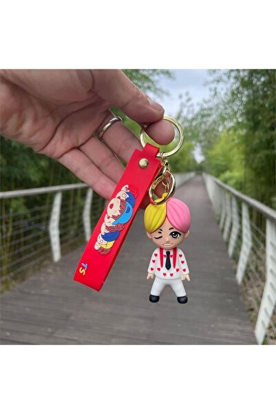 Köstebek K-Pop: سلسلة مفاتيح سيليكون BTS - V