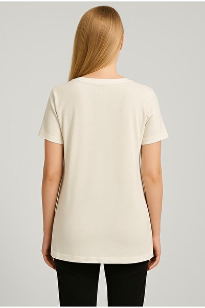 AXXEL Γυναικείο κοντομάνικο μπλουζάκι μεγάλου μεγέθους-d804-k