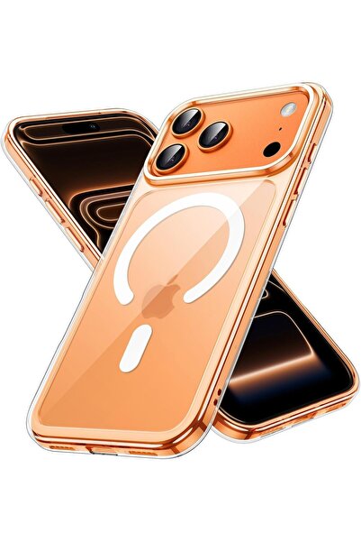 Nezih Case Apple iPhone 17 Pro Max Uyumlu Magsafe Wireless Kablosuz Şarj Dest...